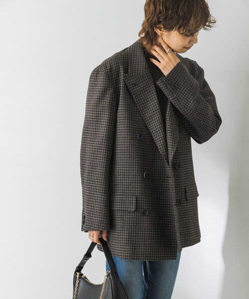 Scye（サイ）の「Scye Shetland Wool Tweed Coat（）」 - WEAR