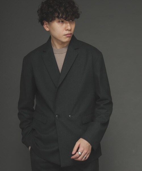 CARREMANダブルテーラードジャケット