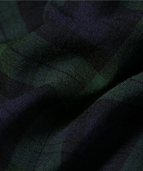 FREDY&GLOSTER(フレディアンドグロスター)の「ウールガーゼチェックスカート(スカート・レディース・ブラック/グリーン/レッド・38)」の12枚目の写真