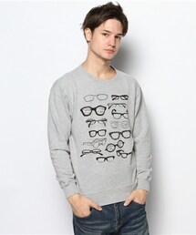 FREDY&GLOSTER | メガネだらけスウェット(スウェット)