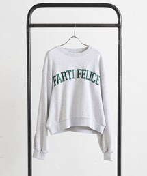 prose verse | 立体刺繍ロゴ裏毛スウェット(Tシャツ/カットソー)