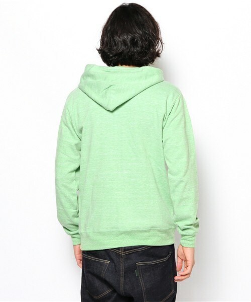 FREDY&GLOSTER(フレディアンドグロスター)の「TCRジップパーカー(パーカー・メンズ・ブラック/グレー/グリーン/サックスブルー/ピンク・MEDIUM/LARGE)」の8枚目の写真