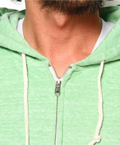 FREDY&GLOSTER(フレディアンドグロスター)の「TCRジップパーカー(パーカー・メンズ・ブラック/グレー/グリーン/サックスブルー/ピンク・MEDIUM/LARGE)」の10枚目の写真