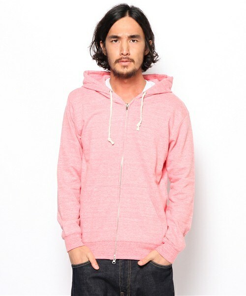 FREDY&GLOSTER(フレディアンドグロスター)の「TCRジップパーカー(パーカー・メンズ・ブラック/グレー/グリーン/サックスブルー/ピンク・MEDIUM/LARGE)」の5枚目の写真