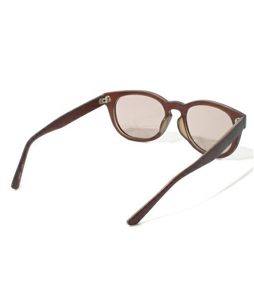 FREDY&GLOSTER（フレディアンドグロスター）の「ウェリントン型 伊達メガネ（メガネ・メンズ・ブラック/ブラウン/ブラウン系その他・FREE）」の6枚目の写真