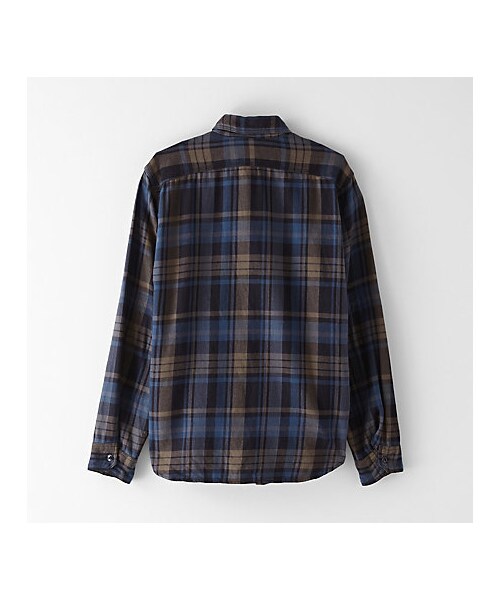 Engineered Garments(エンジニアードガーメンツ)の「ENGINEERED GARMENTS flannel work shirt(シャツ/ブラウス・レディース・GREY・XL/M)」の2枚目の写真