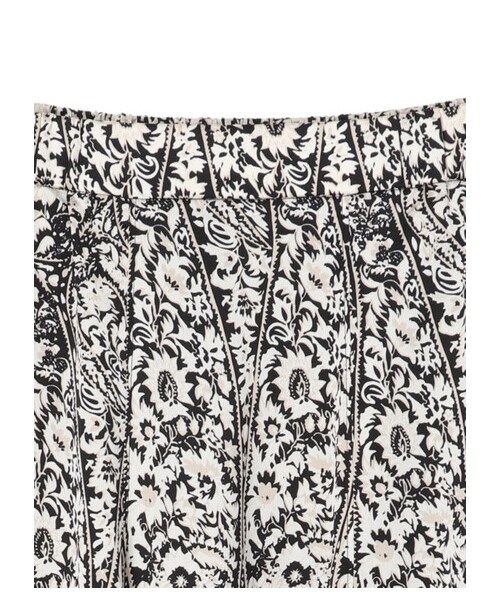 Green　Parks（グリーンパークス）の「・furry rate ペイズリーマーメイドスカート（スカート・ブラック/ベージュ・F）」の16枚目の写真