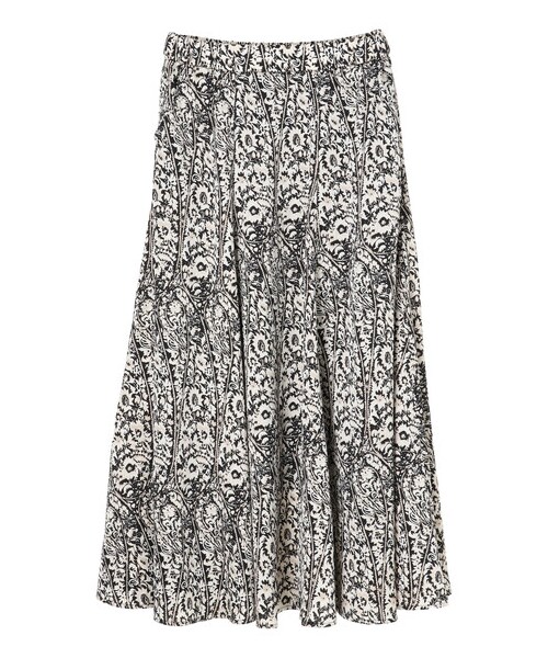 Green　Parks（グリーンパークス）の「・furry rate ペイズリーマーメイドスカート（スカート・ブラック/ベージュ・F）」の14枚目の写真