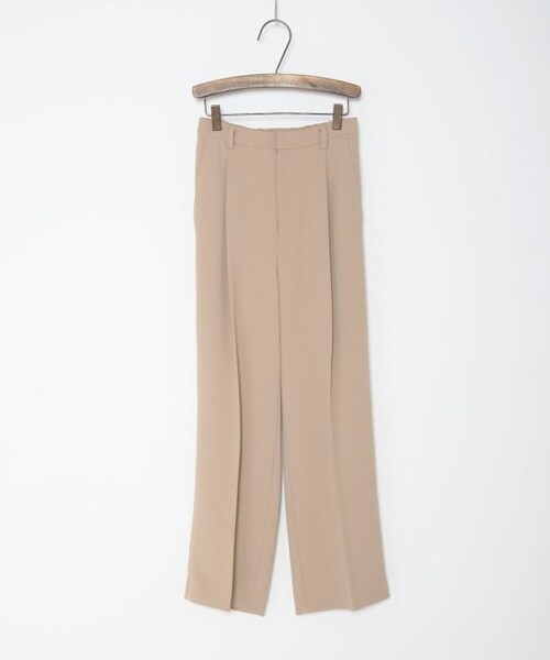 Crisp（クリスプ）の「センタープレスストレートパンツ[c2R2945]（その他パンツ・レディース・ベージュ/パープル・FREE）」の3枚目の写真