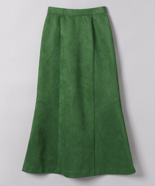 JEANASIS（ジーナシス）の「ヌバックライクマーメイドスカート（スカート・ブラック()/ブラウン()/グリーン()・S/M）」の3枚目の写真