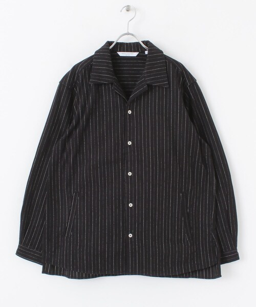 MANUAL ALPHABET 塩縮起毛30/2TWILL SHIRTS JACKET