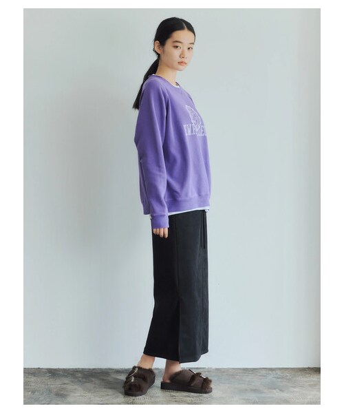 GARAGE OF GOOD CLOTHING（ガレージオブグッドクロージング）の「【Special Price】ダンボールスエードタイトスカート（スカート・ブラック/グリーン・F）」の17枚目の写真