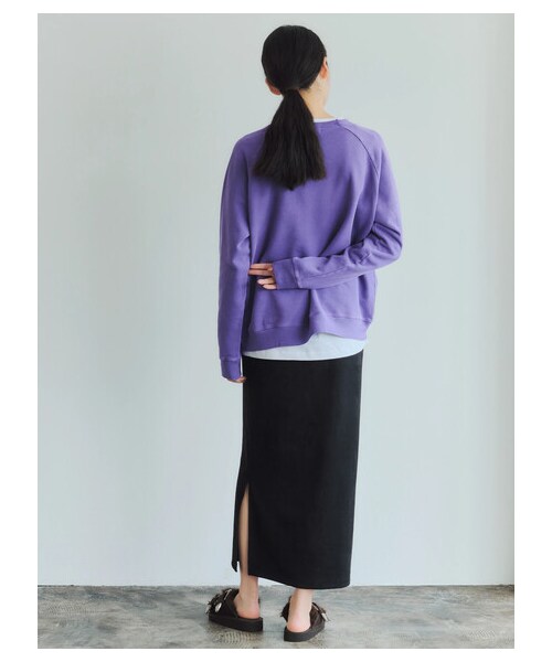 GARAGE OF GOOD CLOTHING（ガレージオブグッドクロージング）の「【Special Price】ダンボールスエードタイトスカート（スカート・ブラック/グリーン・F）」の18枚目の写真