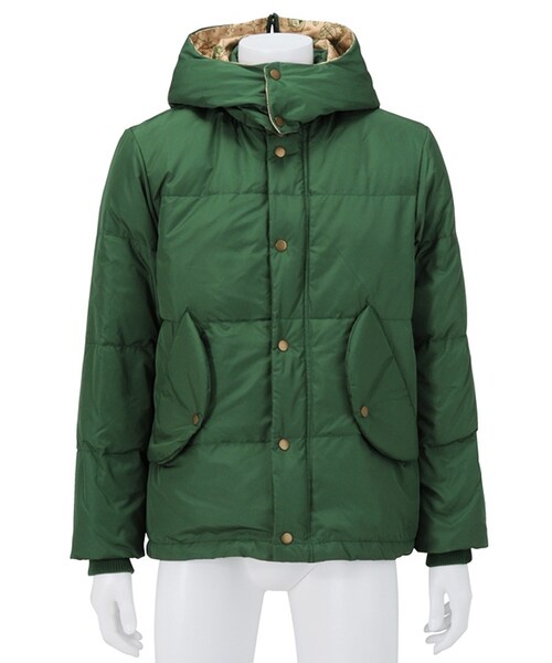 Ne-net（ネネット）の「メンズ 夢いっぱいダウン / ブルゾン（ジャケット/アウター・メンズ・beige/green/navy・03）」の2枚目の写真