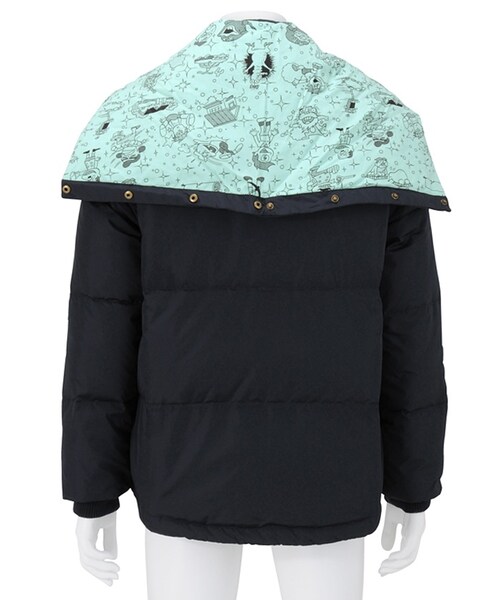 Ne-net（ネネット）の「メンズ 夢いっぱいダウン / ブルゾン（ジャケット/アウター・メンズ・beige/green/navy・03）」の5枚目の写真