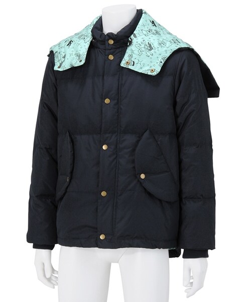 Ne-net（ネネット）の「メンズ 夢いっぱいダウン / ブルゾン（ジャケット/アウター・メンズ・beige/green/navy・03）」の8枚目の写真