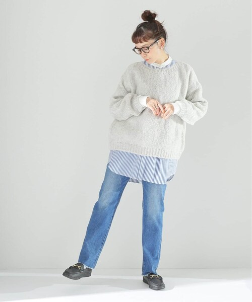 JOURNAL STANDARD relume(ジャーナルスタンダード レリューム)の「スリムストレートデニム◆(その他・ブラック/36/38/40)」の6枚目の写真