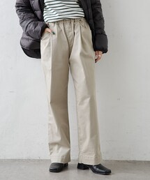 PUAL CE CIN | JAPAN MADEストレッチストレートパンツ(その他パンツ)