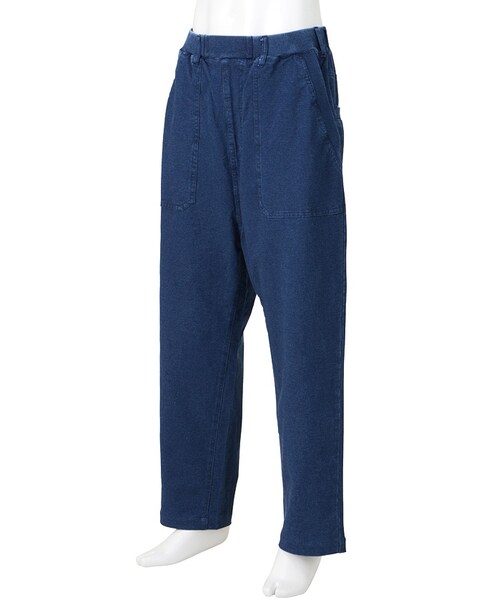 Ne-net（ネネット）の「メンズ (P)デニム裏毛 / パンツ（パンツ・メンズ・blue/navy・03）」の6枚目の写真