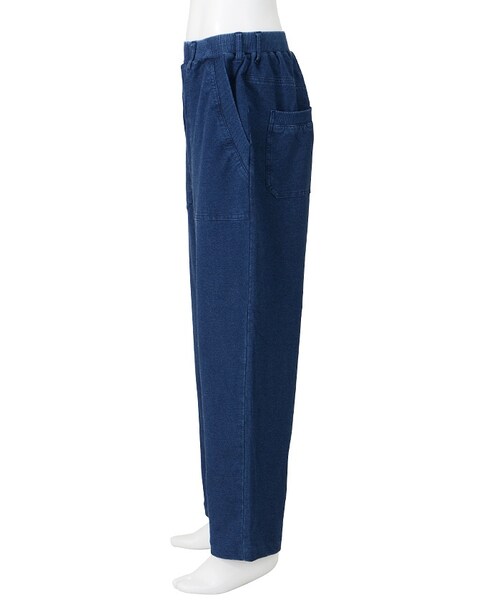 Ne-net（ネネット）の「メンズ (P)デニム裏毛 / パンツ（パンツ・メンズ・blue/navy・03）」の5枚目の写真