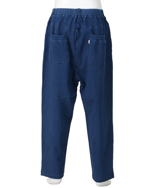 Ne-net（ネネット）の「メンズ (P)デニム裏毛 / パンツ（パンツ・メンズ・blue/navy・03）」の3枚目の写真