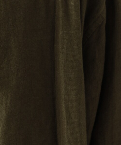 studio CLIP(スタディオクリップ)の「《Natural by studio CLIP》リネンワークショップコート(ジャケット/アウター・アイボリー/カーキ・F)」の17枚目の写真