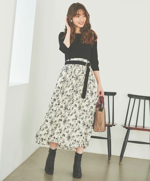◆DAKS シーズン柄 プリーツ スカート カラー ワンピース 8ページ目)全商品｜DAKS（ダックス）公式オンラインショップ