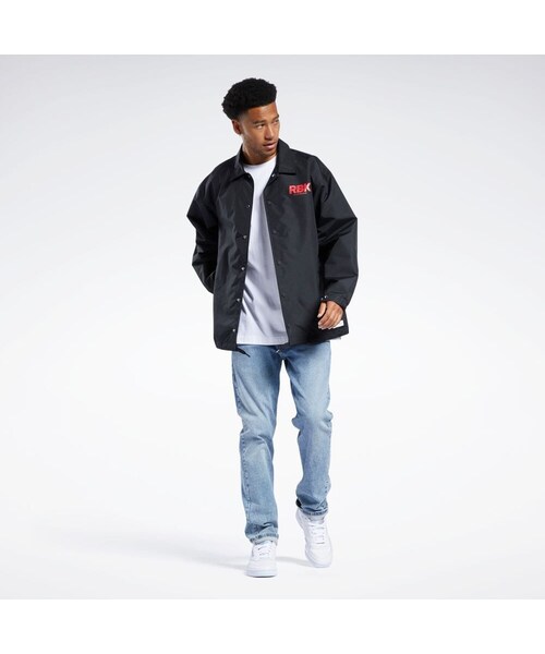 reebok リーボック BlackEyePatch ウーブン ジャケット Reebok（リーボック）の「クラシックス BlackEyePatch ウーブン
