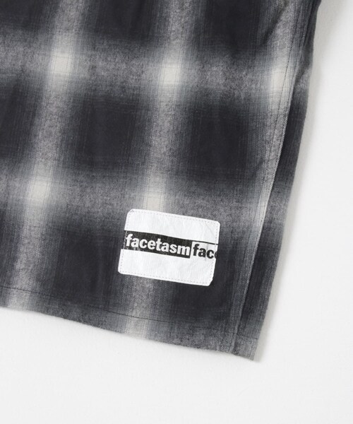 FACETASM（ファセッタズム）の「FACETASM CHECK ZIPPER SHIRTS（その他・メンズ・BLACK・3/4）」の13枚目の写真