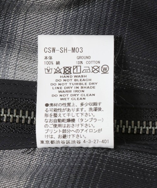 FACETASM（ファセッタズム）の「FACETASM CHECK ZIPPER SHIRTS（その他・メンズ・BLACK・3/4）」の16枚目の写真