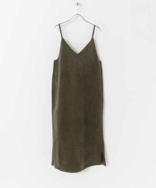 URBAN RESEARCH ROSSO WOMEN（アーバンリサーチ　ロッソ）の「バックタックスエードキャミワンピース（その他・レディース・YELLOW/K/BROWN・FREE）」の17枚目の写真