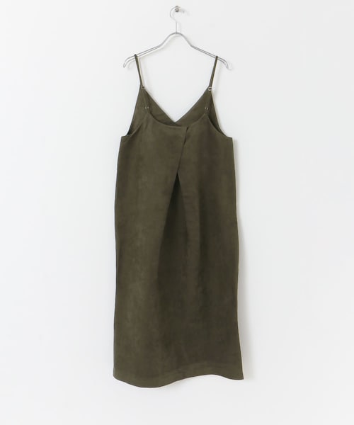 URBAN RESEARCH ROSSO WOMEN（アーバンリサーチ　ロッソ）の「バックタックスエードキャミワンピース（その他・レディース・YELLOW/K/BROWN・FREE）」の20枚目の写真
