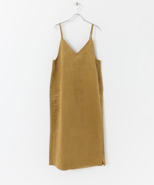 URBAN RESEARCH ROSSO WOMEN（アーバンリサーチ　ロッソ）の「バックタックスエードキャミワンピース（その他・レディース・YELLOW/K/BROWN・FREE）」の16枚目の写真