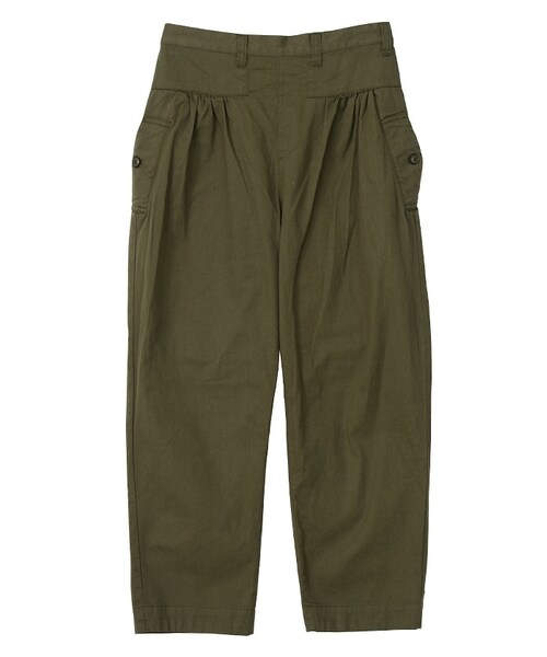 Ne-net（ネネット）の「(P)コットンツイルボトム / パンツ（パンツ・レディース・dark brown/khaki/navy・01/02）」の8枚目の写真