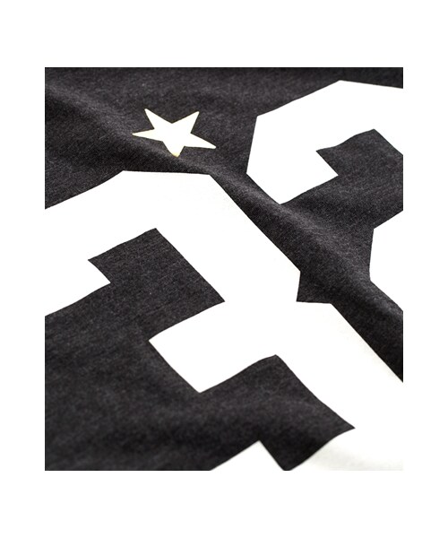 gracegift（グレースギフト）の「絢麗街頭 韓國數字星星柔感棉T（トップス・レディース・白/黑・F）」の6枚目の写真