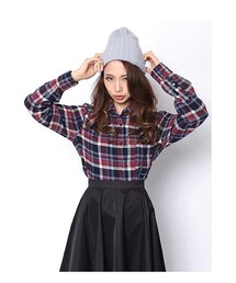 SPIRALGIRL | check patten shirt blouse(その他)