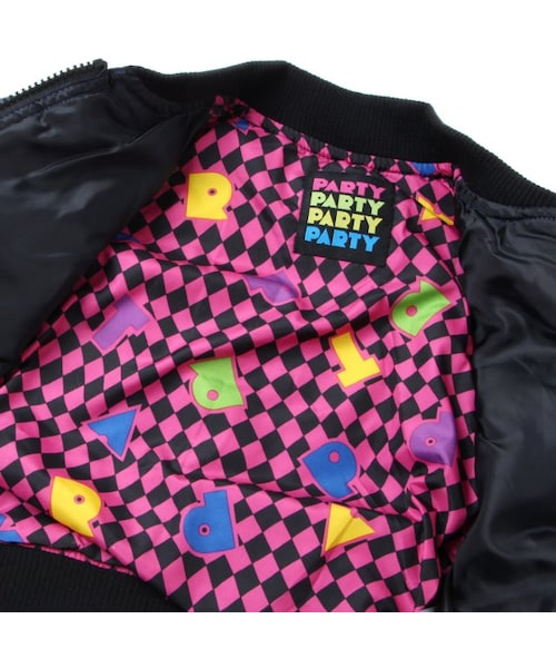 PARTY PARTY（パーティーパーティー）の「ＭＡ-1（ジャケット/アウター・キッズ・ブラック/カーキ/ネイビーブルー・80/90/95/100/110/120）」の10枚目の写真