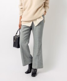 RIVE DROITE | 【美脚効果も期待できる】メランジウールパンツ(その他パンツ)