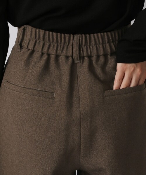 LOWRYS FARM（ローリーズファーム）の「メランジショートパンツ（パンツ・アイボリー/ブラック/ブラウン・F）」の15枚目の写真
