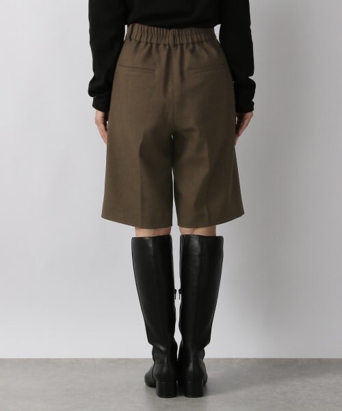 LOWRYS FARM（ローリーズファーム）の「メランジショートパンツ（パンツ・アイボリー/ブラック/ブラウン・F）」の11枚目の写真