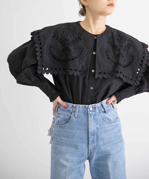 Sea New York SANTOS EYELET 刺繍　ブラウス sea new york（シーニューヨーク）の「Sea New York SANTOS EYELET L