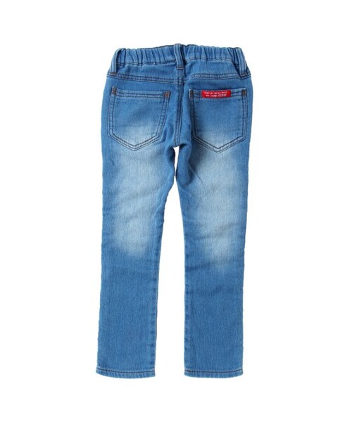 BREEZE（ブリーズ）の「カラーRAFスキニーパンツ（パンツ・キッズ・ブラック/デニム/マスタード/レッド・80/90/95/100/110/120/130/140）」の8枚目の写真