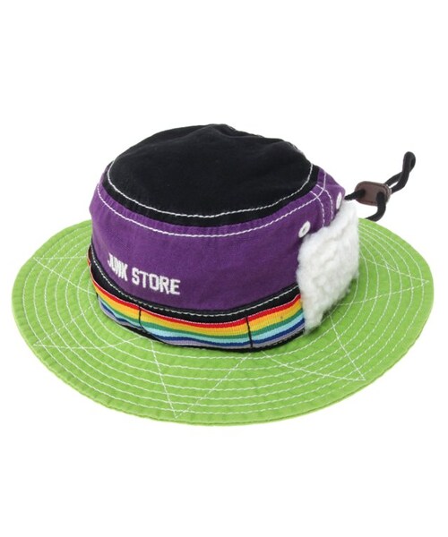 BREEZE（ブリーズ）の「フィッシングHAT（帽子・キッズ・ベージュ/パープル/レッド・48/50/52/54/56）」の4枚目の写真