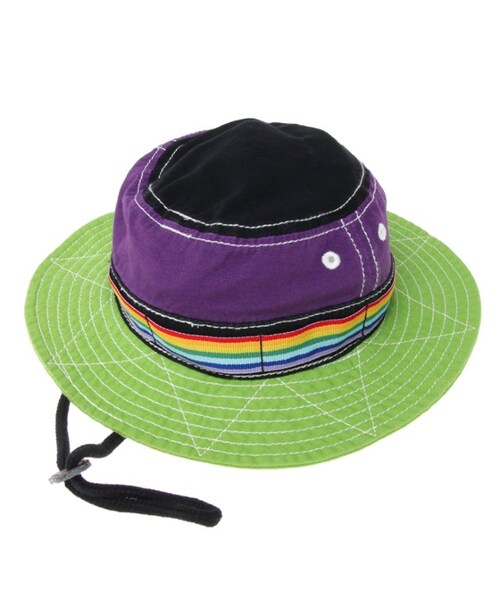 BREEZE（ブリーズ）の「フィッシングHAT（帽子・キッズ・ベージュ/パープル/レッド・48/50/52/54/56）」の6枚目の写真