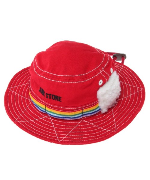 BREEZE（ブリーズ）の「フィッシングHAT（帽子・キッズ・ベージュ/パープル/レッド・48/50/52/54/56）」の3枚目の写真