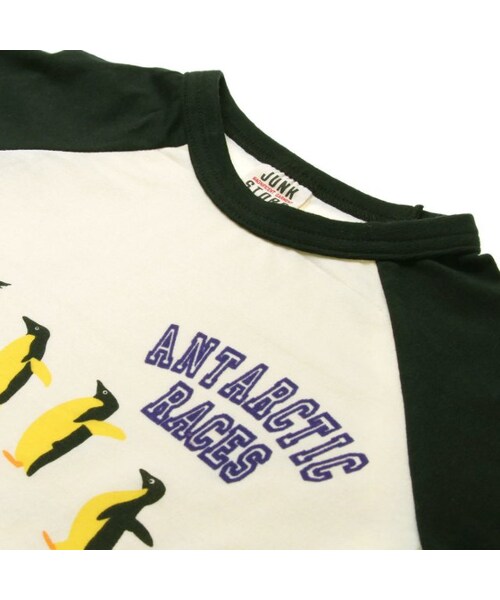 BREEZE（ブリーズ）の「八分袖ペンギンＴシャツ（トップス・キッズ・ブルー/オフホワイト・80/90/95/100/110/120/130/140）」の6枚目の写真