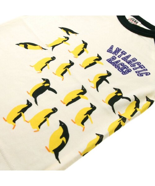 BREEZE（ブリーズ）の「八分袖ペンギンＴシャツ（トップス・キッズ・ブルー/オフホワイト・80/90/95/100/110/120/130/140）」の7枚目の写真