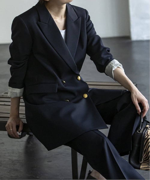 Noble（ノーブル）の「ピークドロングジャケット2◇（）」 - WEAR