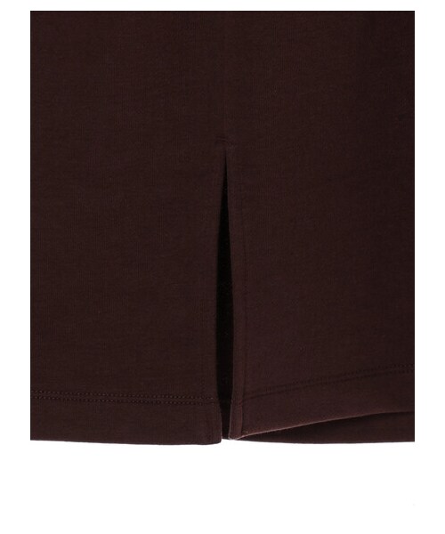 Green　Parks（グリーンパークス）の「裏毛タイトスカート（スカート・ブラック/ベージュ/ブラウン・F）」の7枚目の写真