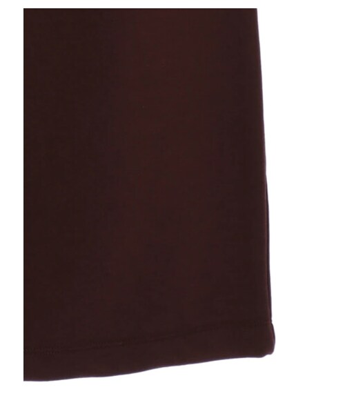 Green　Parks（グリーンパークス）の「裏毛タイトスカート（スカート・ブラック/ベージュ/ブラウン・F）」の5枚目の写真